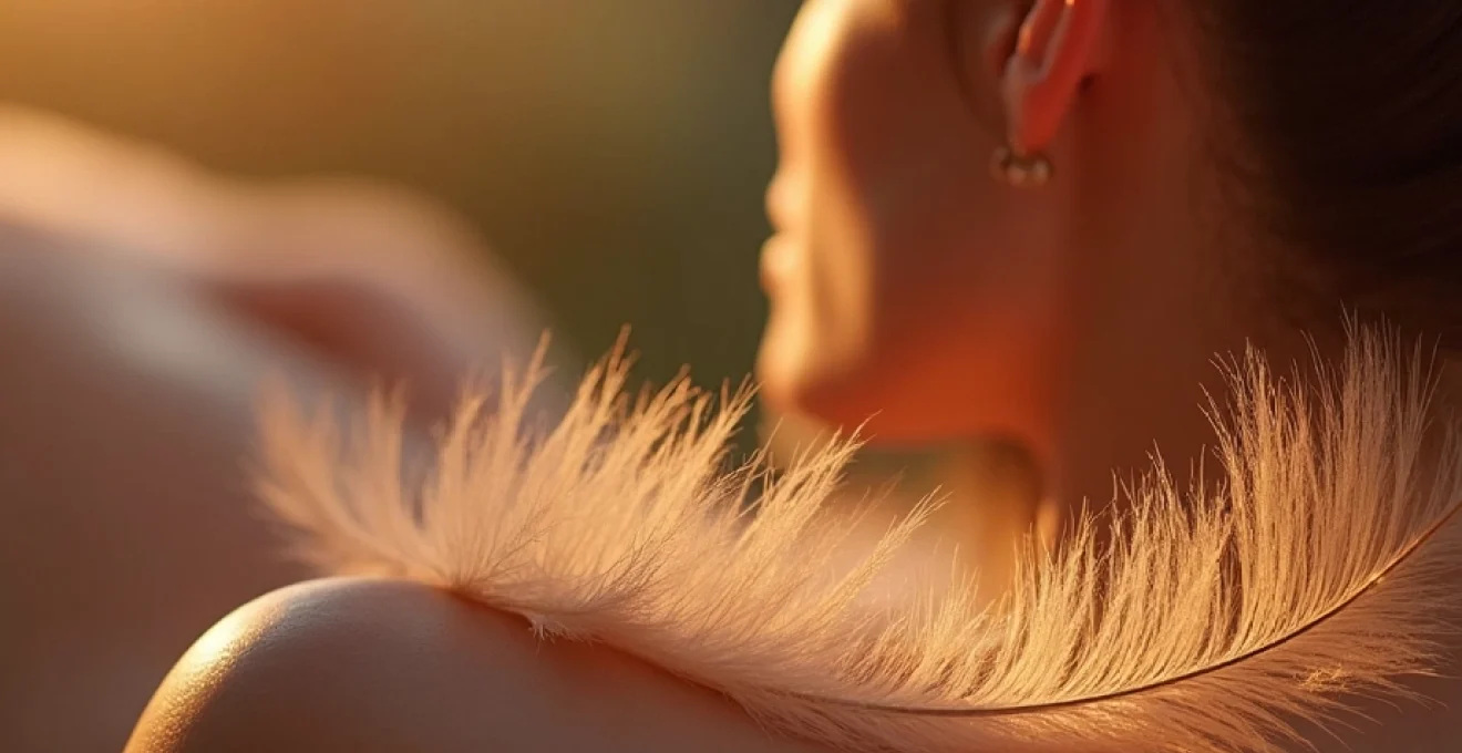 plume caressante